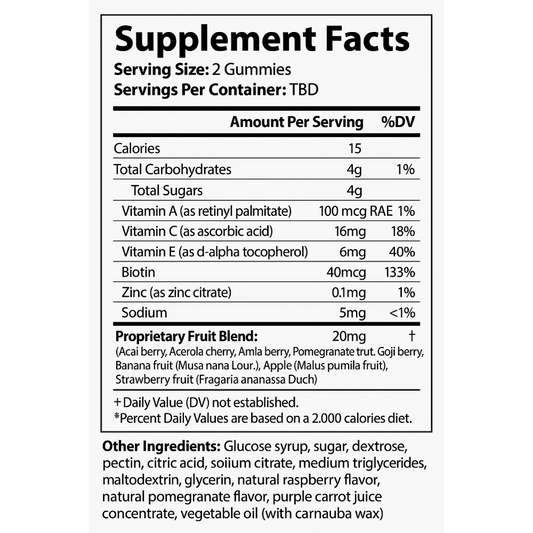 BROBOOST SUPERFRUIT GUMMIES